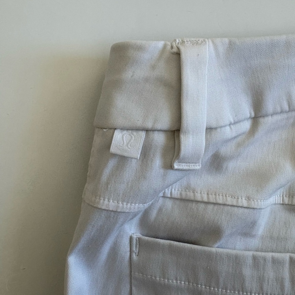 Lululemon Men ABC Slim Pant Size 32 White *see description - Picture 5 of 14